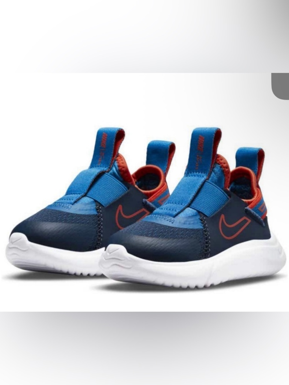 OWO Nike Flex Plus (TD)
'Midnight Navy Orange' Baby
Unisex Size 4C US